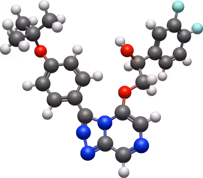 Open Source Malaria competition molecule